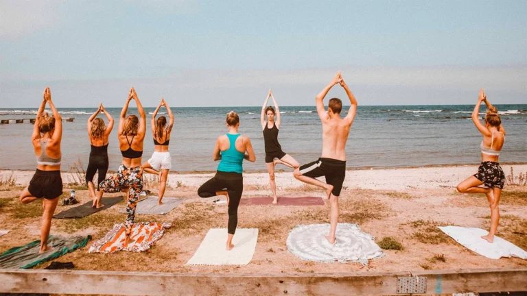 Yoga utomhus